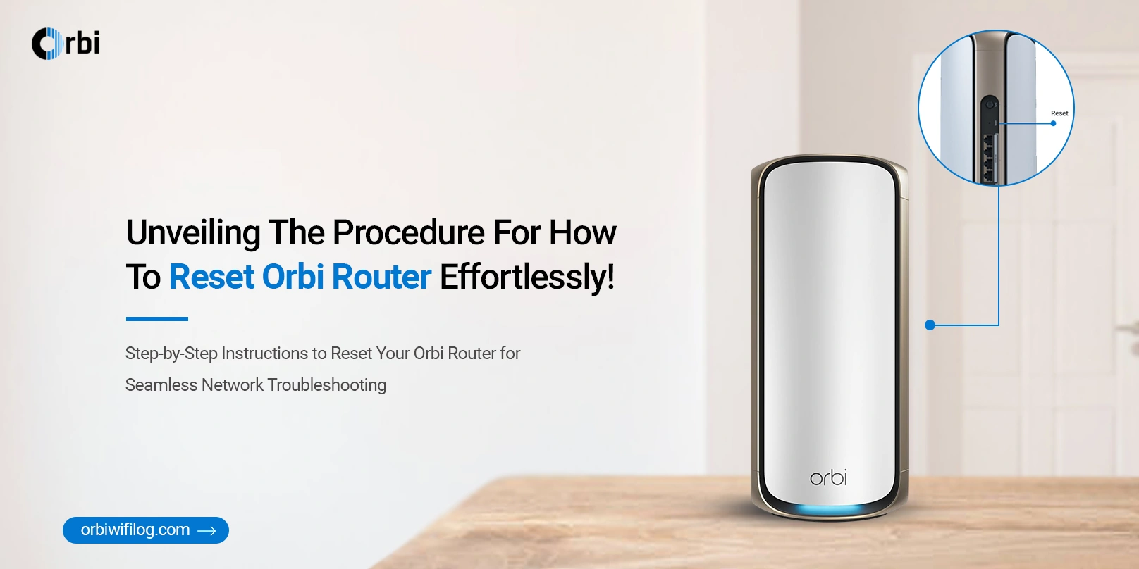 Reset Orbi Router